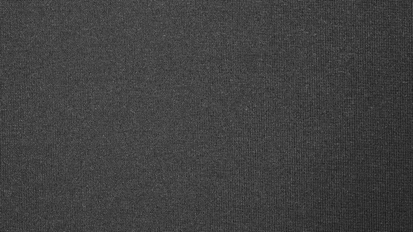 Textura Tela Negra Densa Fondo Trenzado Gris Oscuro — Foto de Stock