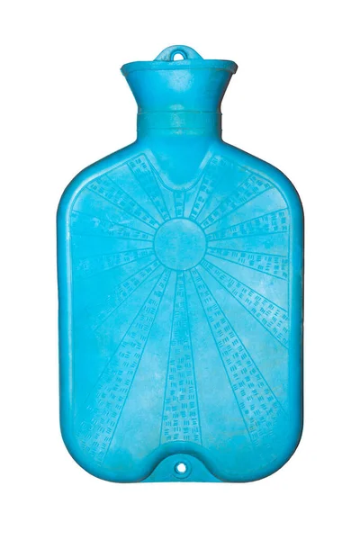 Медицинская Резиновая Бутылка Горячей Воды Белом Фоне — стоковое фото
