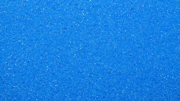 Textuur Van Een Blauwe Schuimspons Achtergrond Blauw Schuim — Stockfoto