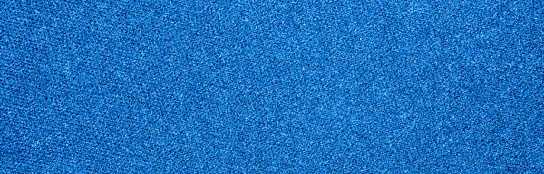 Blue Dense Fabric Texture Blue Fabric Background — Stock Photo, Image