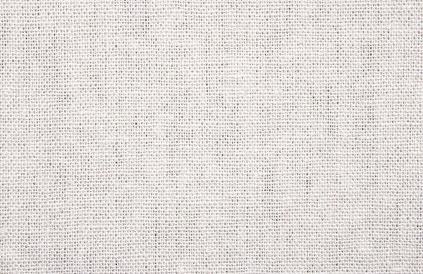 浓密的白色亚麻布衬底 纱网的质地 — 图库照片