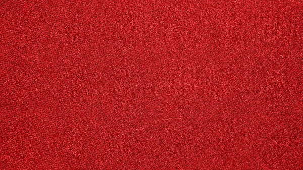 Textúra Vörös Szőnyeg Sűrű Vörös Szövet Háttér — Stock Fotó