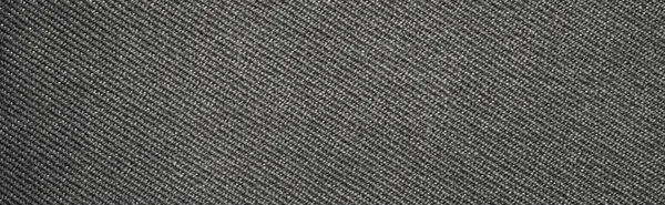 Strukturen Mørkegrå Stoff Flettet Stripes Bakgrunnen Tett Grått Stoff – stockfoto