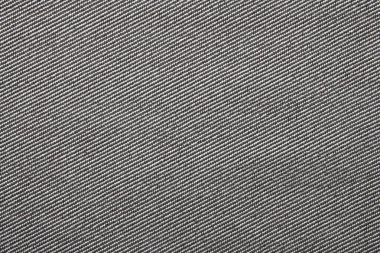 Gri kot arka plan. Kot gri kumaşın dokusu açık çizgili flüt gibidir..