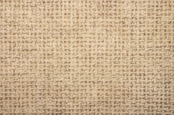 Beige Checkered Fabric Texture Background Light Brown Binding — Stock Photo, Image