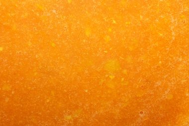 Elma püresi karışımında ezilmiş. Elma püresi..