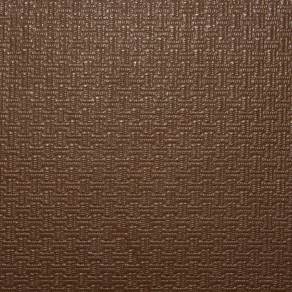 有花纹的褐色人造皮革的结构 背景是假棕色皮革 — 图库照片