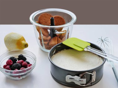 Fırınsız cheesecake hazırlık