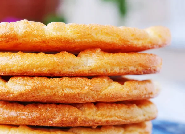 Keto cloud bread closeup — Stock Photo, Image