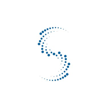 Modern soyut yarı ton noktaları