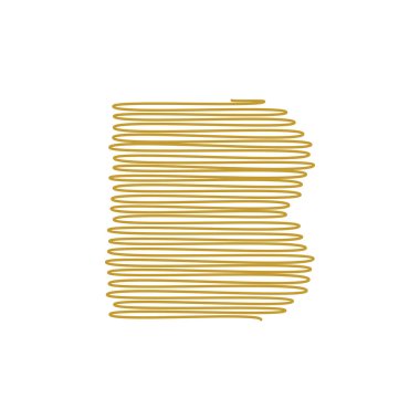 Modern trendy B harfi benzersiz simgesi tasarım