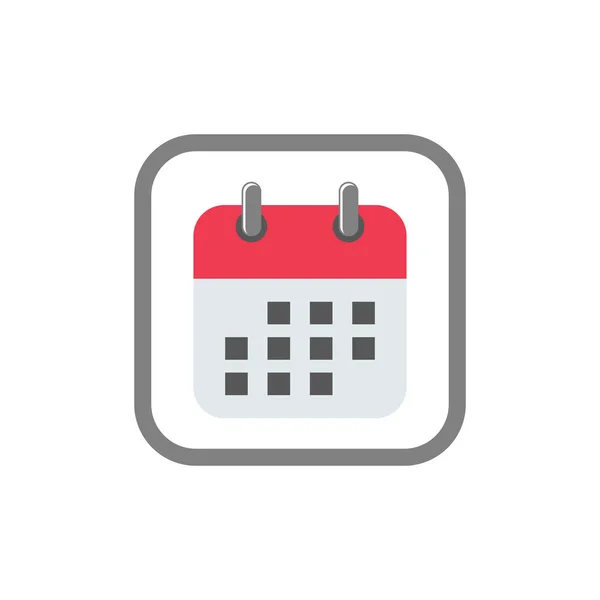 Moderne Anwendungen Für Kalender Symbole — Stockvektor