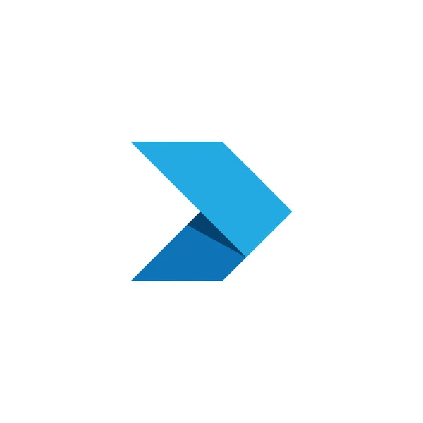 Сучасний Шаблон Логотипу Піктограми Стрілки — стоковий вектор