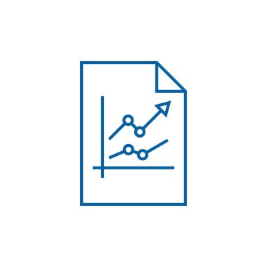 Modern Finans illüstrasyon simge şablonu ile modern yüksek son teknoloji iş finans şirketi için bak