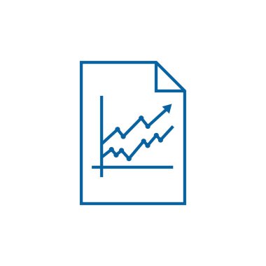 Modern Finans illüstrasyon simge şablonu ile modern yüksek son teknoloji iş finans şirketi için bak