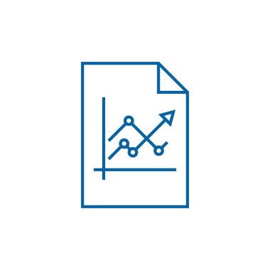 Modern Finans illüstrasyon simge şablonu ile modern yüksek son teknoloji iş finans şirketi için bak