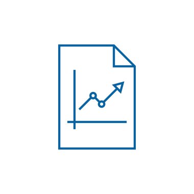 Modern Finans illüstrasyon simge şablonu ile modern yüksek son teknoloji iş finans şirketi için bak