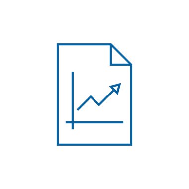 Modern Finans illüstrasyon simge şablonu ile modern yüksek son teknoloji iş finans şirketi için bak