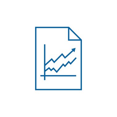 Modern Finans illüstrasyon simge şablonu ile modern yüksek son teknoloji iş finans şirketi için bak