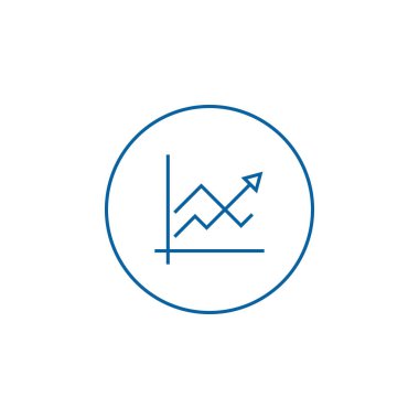 Modern Finans illüstrasyon simge şablonu ile modern yüksek son teknoloji iş finans şirketi için bak