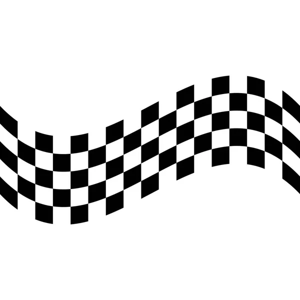 Nowoczesny Wyścig Flaga Szablon Tło Dla Samochodowych Logo Naklejki Szybkosci — Wektor stockowy