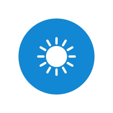 Modern simgesi hava düğmesini uygulamalar ile serin renk ve yüksek son bak