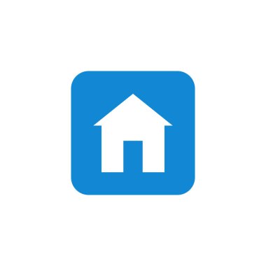 Modern iletişim bize ulaşın simgeleri tasarım simgeler tüm şirket ile yüksek son bak beyaz arka plan üzerinde izole mavi renk vektör çizim üzerinde teknoloji iş için