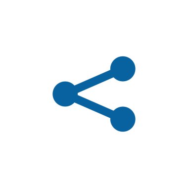  Paylaş tarihinde Sosyal Medya Icons simgeleri beyaz zemin üzerine mavi renk vektör çizim suratında yüksek son tüm şirket izole teknoloji iş için tasarım