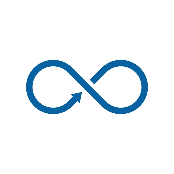 Logo Infinity Symbol Icons Plantilla Para Empresa Tecnológica Salud Empresarial — Vector de stock
