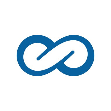 Modern sonsuzluk simgesi simgeleri logo şablonu ile yüksek son teknoloji iş sağlık şirketi için bak