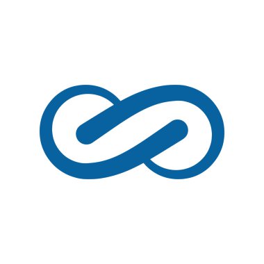 Modern sonsuzluk simgesi simgeleri logo şablonu ile yüksek son teknoloji iş sağlık şirketi için bak