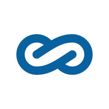 Modern sonsuzluk simgesi simgeleri logo şablonu ile yüksek son teknoloji iş sağlık şirketi için bak