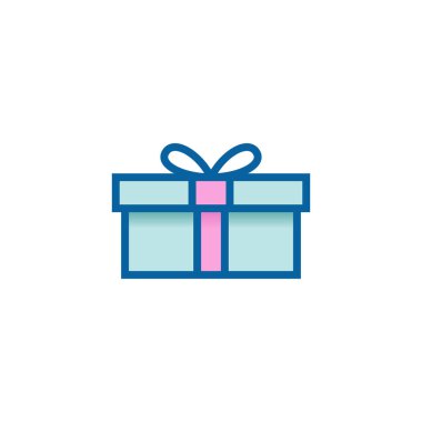 Elektronik ticaret için modern hediye simgeler alışveriş iş internet şirketi yüksek son bakışla depolamak