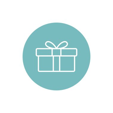 Elektronik ticaret için modern hediye simgeler alışveriş iş internet şirketi yüksek son bakışla depolamak