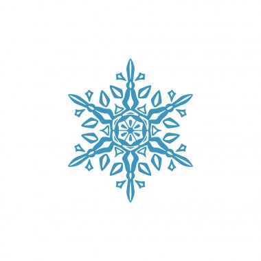 Tatil Noel kış süs süslemeleri için Modern Snowflakes Sembol Simgesi