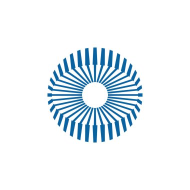 Modern yüksek son görünüm ile teknoloji iş sağlığı şirketi için Benzersiz Yeni Geometrik Tasarım Simge Simge Logo