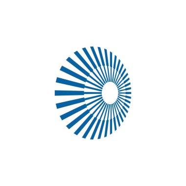 Modern yüksek son görünüm ile teknoloji iş sağlığı şirketi için Benzersiz Yeni Geometrik Tasarım Simge Simge Logo