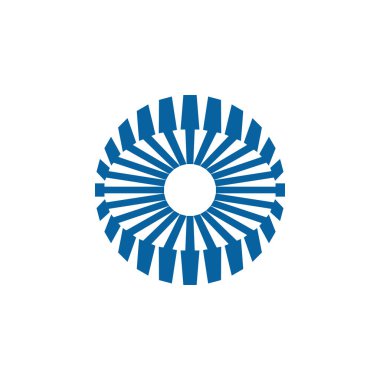 Modern yüksek son görünüm ile teknoloji iş sağlığı şirketi için Benzersiz Yeni Geometrik Tasarım Simge Simge Logo