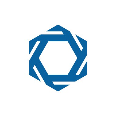 Modern yüksek son görünüm ile teknoloji iş sağlığı şirketi için Benzersiz Yeni Geometrik Tasarım Simge Simge Logo