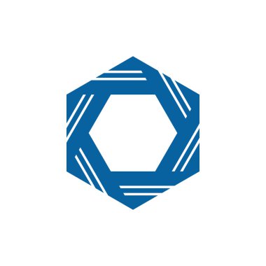 Modern yüksek son görünüm ile teknoloji iş sağlığı şirketi için Benzersiz Yeni Geometrik Tasarım Simge Simge Logo