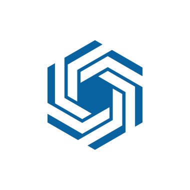 Modern yüksek son görünüm ile teknoloji iş sağlığı şirketi için Benzersiz Yeni Geometrik Tasarım Simge Simge Logo