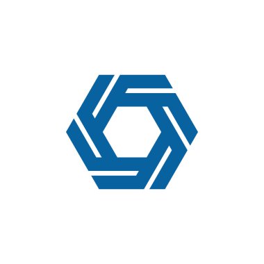 Modern yüksek son görünüm ile teknoloji iş sağlığı şirketi için Benzersiz Yeni Geometrik Tasarım Simge Simge Logo