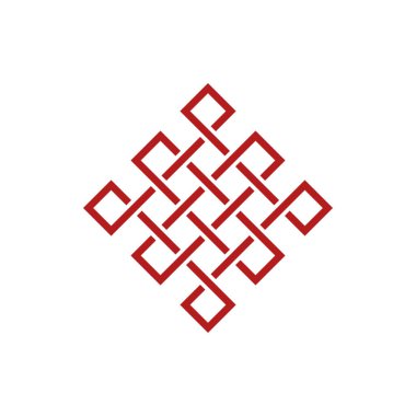 Modern yüksek son görünüm ile iş sağlığı şirketi dekorasyon için Benzersiz Knot Infinity Icon Logo Tasarım Şablonu 