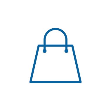 Benzersiz Modern Alışveriş çantası Simge Logo Tasarım Şablon elektronik ticaret mağazası alışveriş iş internet şirketi ile yüksek son bakmak