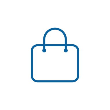 Benzersiz Modern Alışveriş çantası Simge Logo Tasarım Şablon elektronik ticaret mağazası alışveriş iş internet şirketi ile yüksek son bakmak