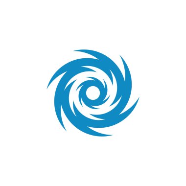 Modern yüksek son görünüm ile teknoloji iş sağlığı şirketi için Vortex Vektör İllüstrasyon Simge Logo