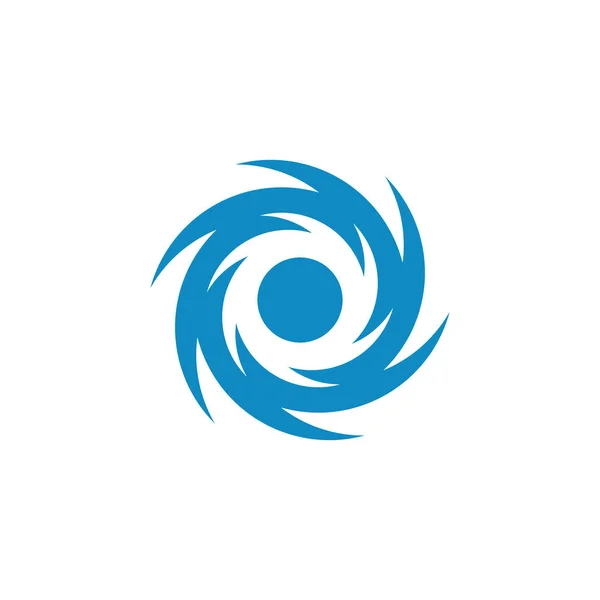 Modern yüksek son görünüm ile teknoloji iş sağlığı şirketi için Vortex Vektör İllüstrasyon Simge Logo