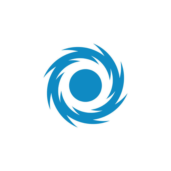 Vortex Vector Illustration Icon Logo for technology business health company with modern high end look