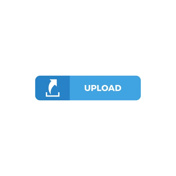 Modern Download Upload Button Icon Lüks Yüksek Son Görünüm Ile — Stok Vektör