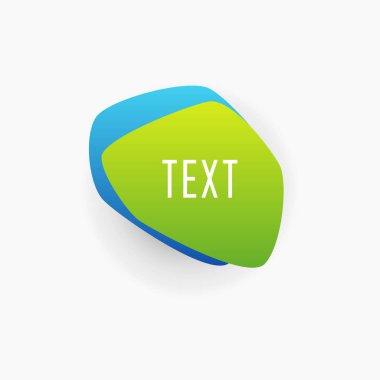 Renkli Soyut Bubble Shape Trendy Banner promosyon ve sunum yüksek son görünüm ile tüm iş şirketi için